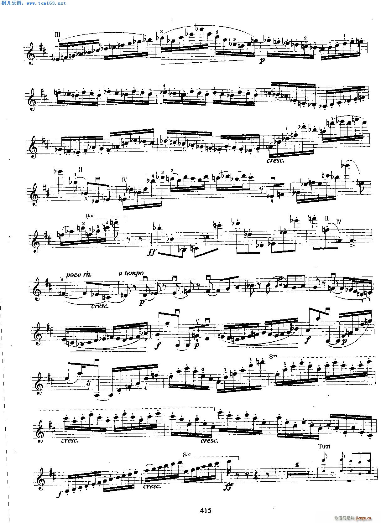 拉罗西班牙交响曲第五乐章6