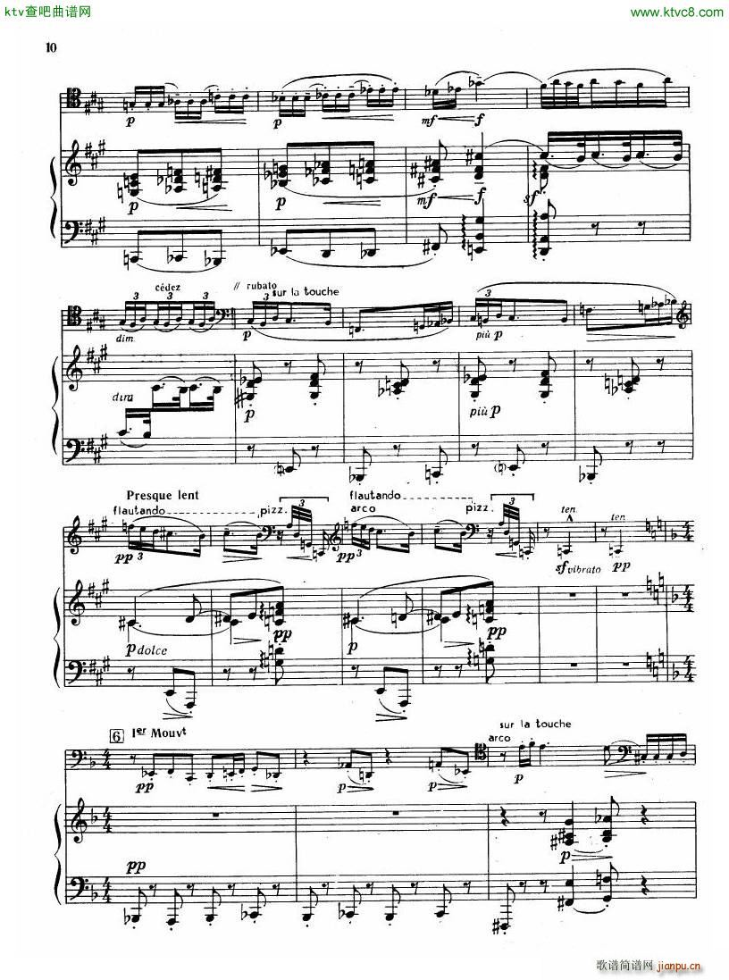 Debussy Sonata for Cello and Piano9