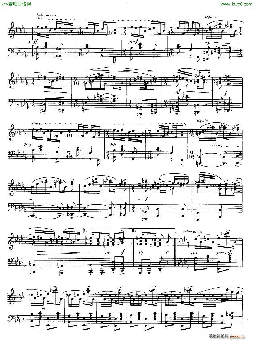 Albright Grand Sonata in Rag4