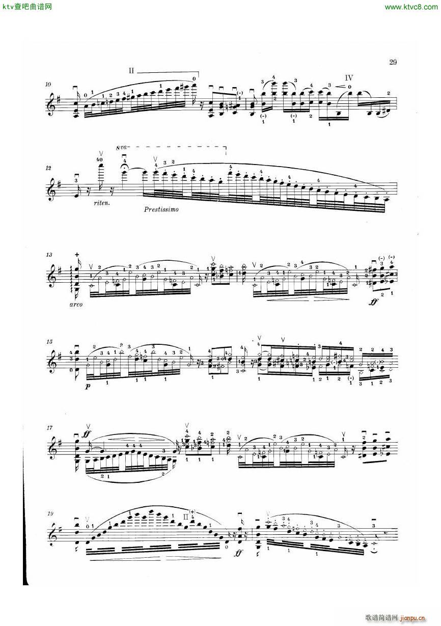 H W Ernst 6 Polyphonic Studies28