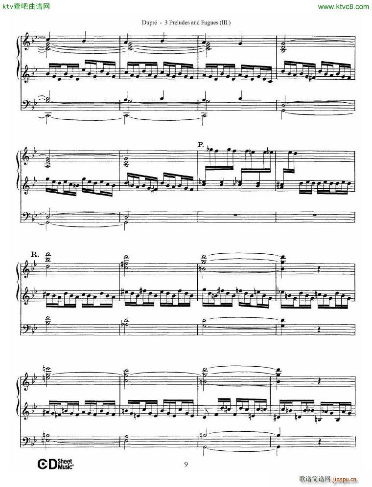 Dupré Prelude Fugue in G minor Op 7 No 39