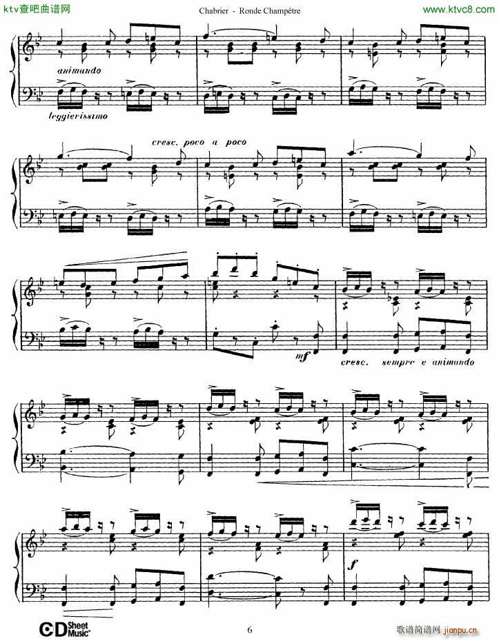 Chabrier Ronde Champêtre6