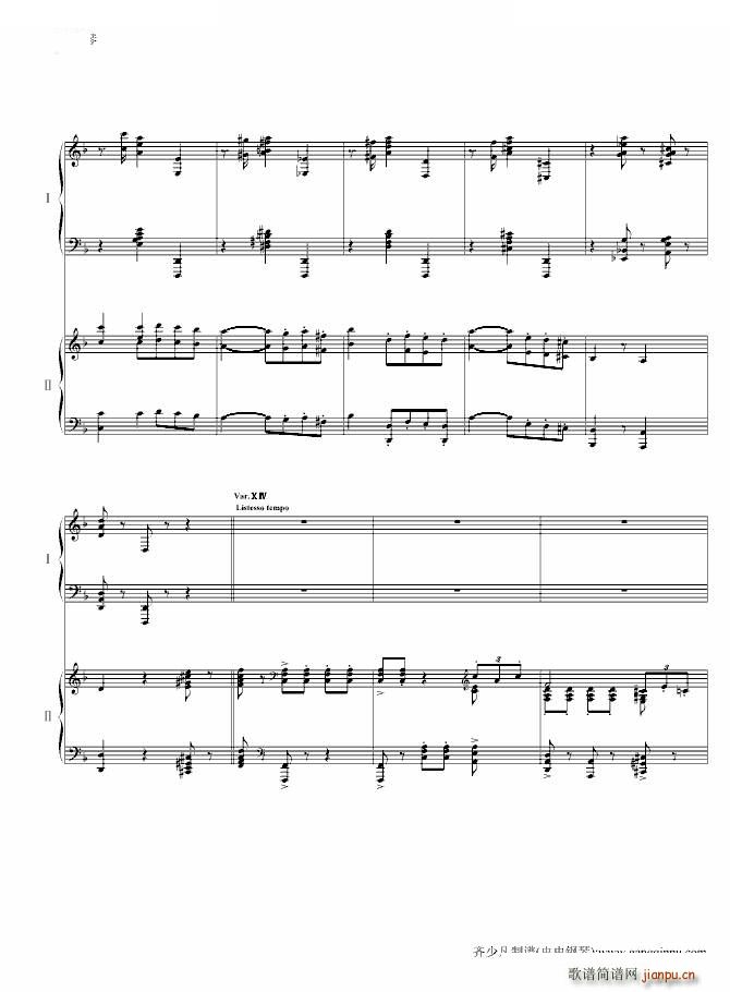 帕格尼尼主题狂想曲（11 18变奏）_拉赫马尼若夫8