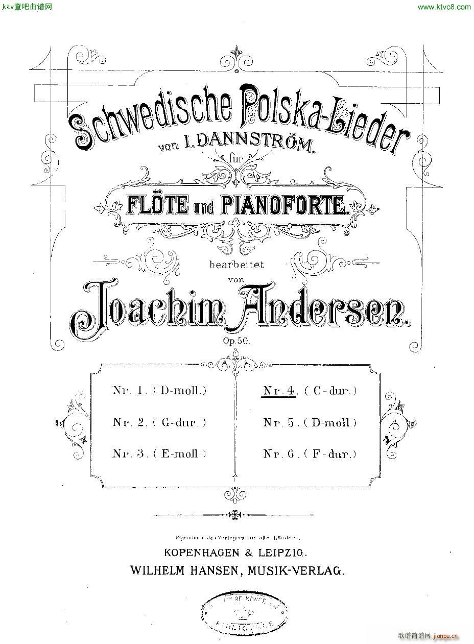 Andersen op 50 Schwedische Polska Lieder19