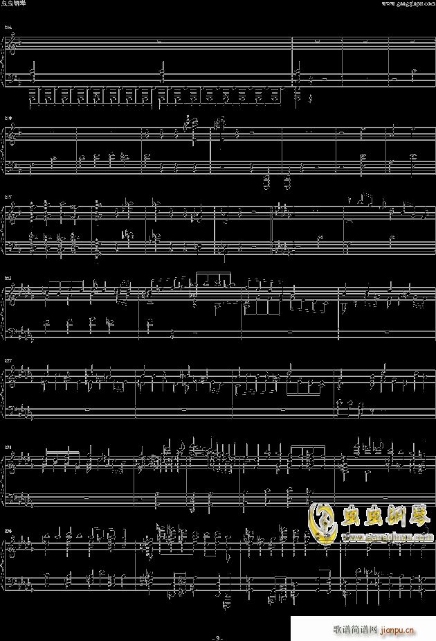 第五交响曲第四乐章钢琴独奏版 -_布鲁克纳6