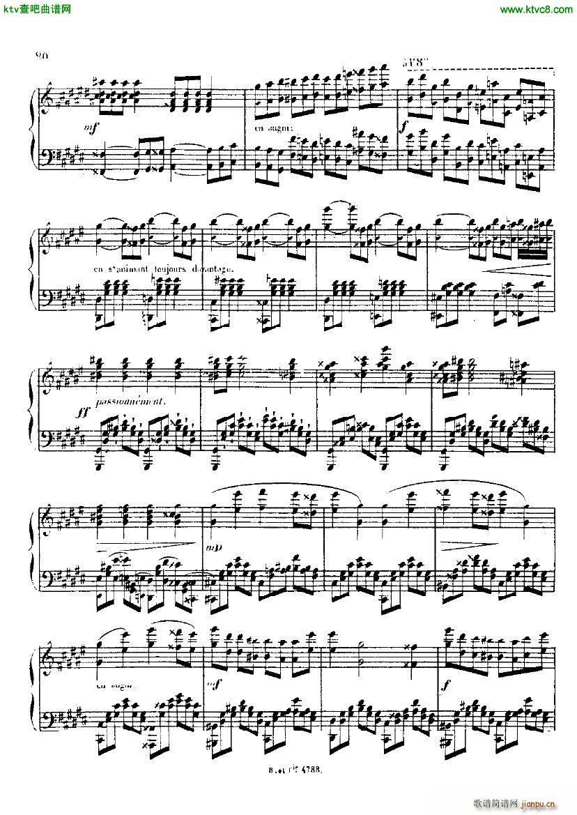 Alkan op 33 Grande Sonata part 120