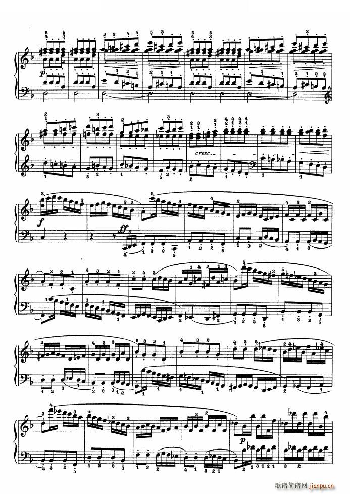 F大调第六钢琴奏鸣曲 - Op 10―2 Op 10―2 - -_贝多芬 beethoven13