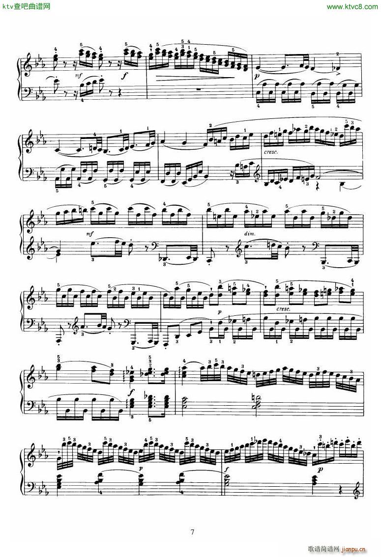 Piano Sonata No 52 in Eb7