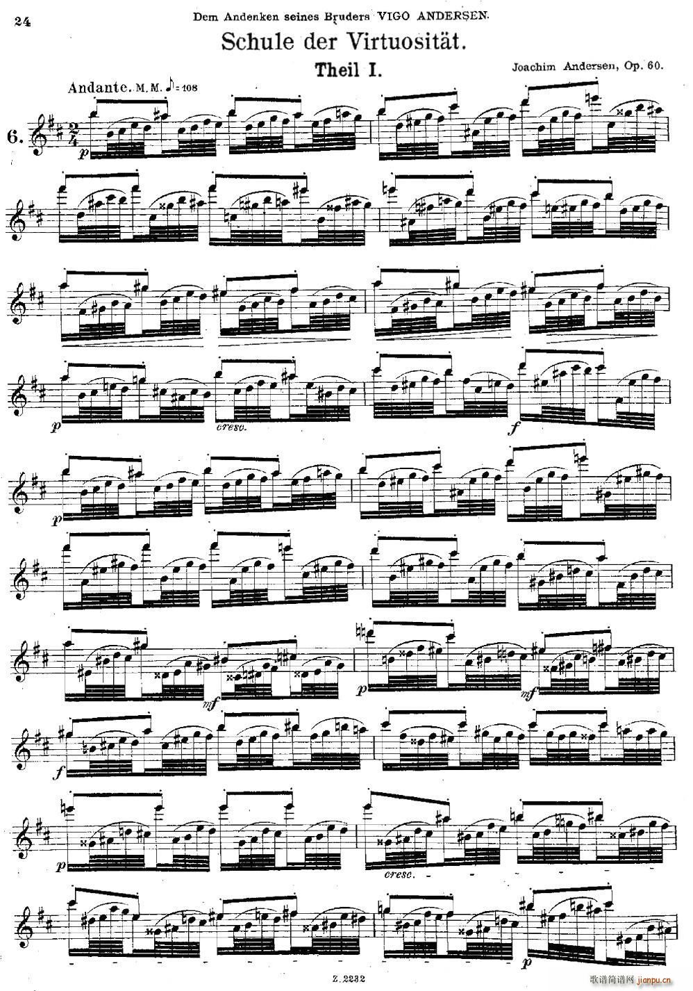 Schule der Virtuosit?t Op 60（6）1