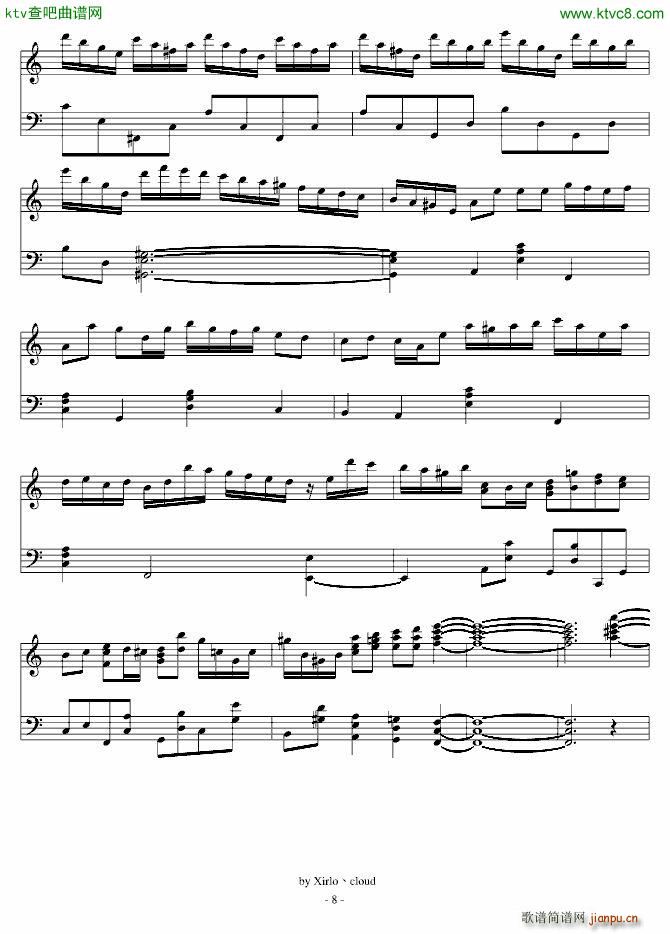 The Reminiscence 古典练习曲8