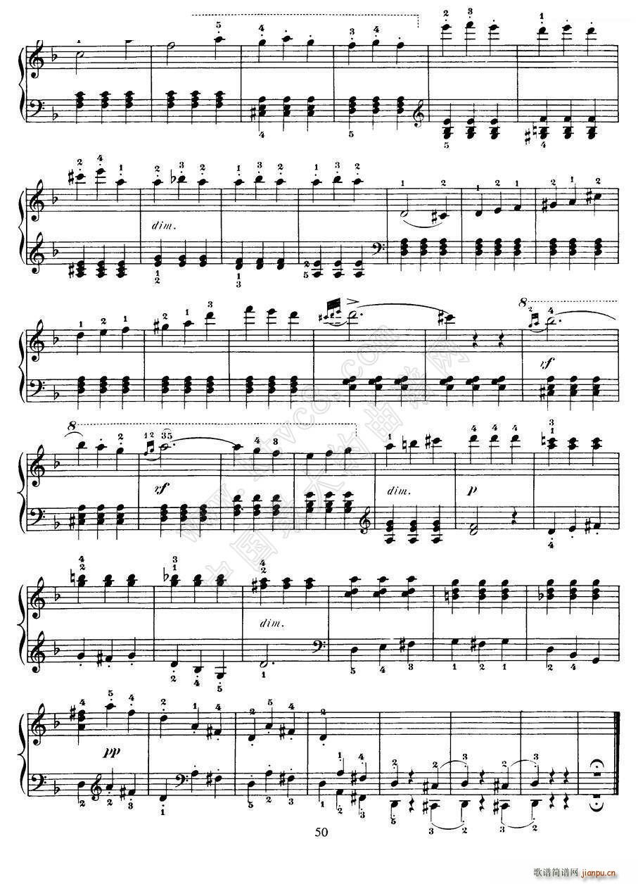 Czerny - 100 Progressive Studies Op 139（78―83）4