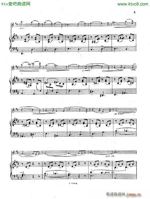 faure op16 berceuse vln pno5