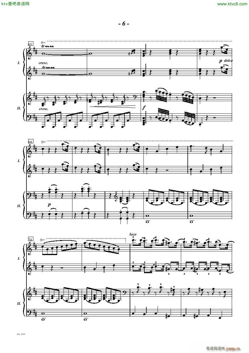 Diabelli Sonata Op33 For Two Pianos6