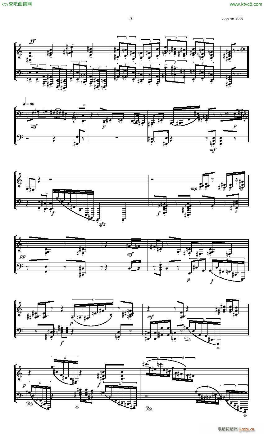 Heiner Frost Toccata for piano4