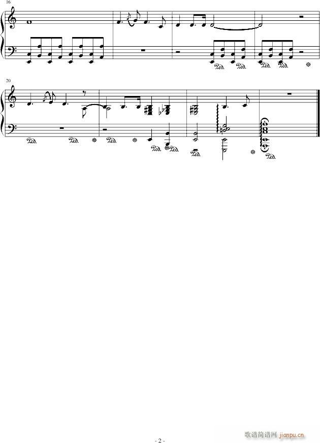 肖邦前奏曲第二首-Op.28 No.2_肖邦-chopin2
