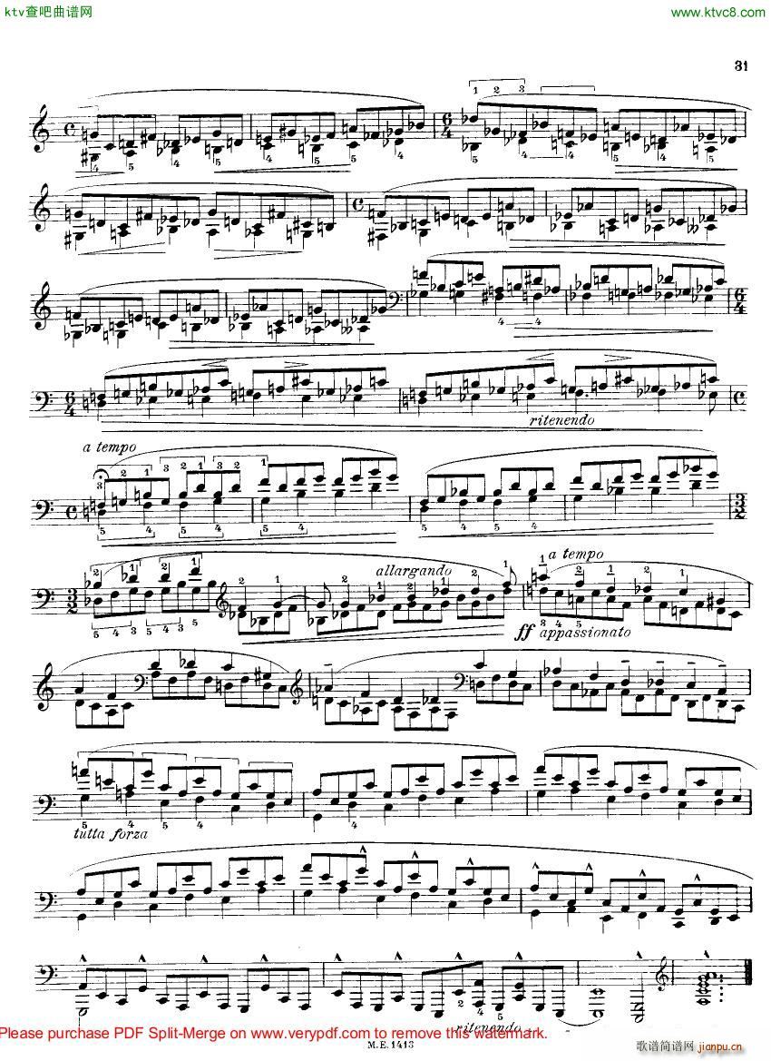 Blanchet Op 41 64 Preludes 四4