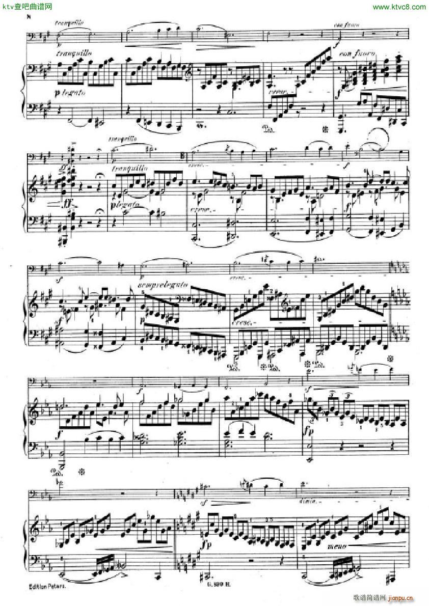 Hummel Sonata for cello and piano6