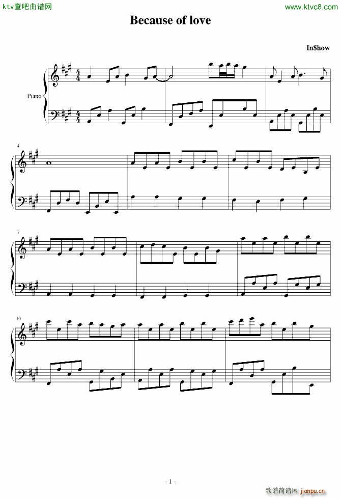 Because of love_Inshow1