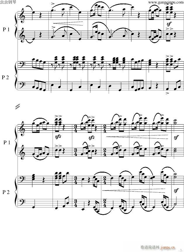 黄河狂想曲_piano2ez3