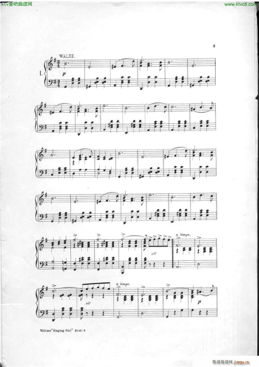 Victor Herbert The Singing Girl 1 Waltzes2