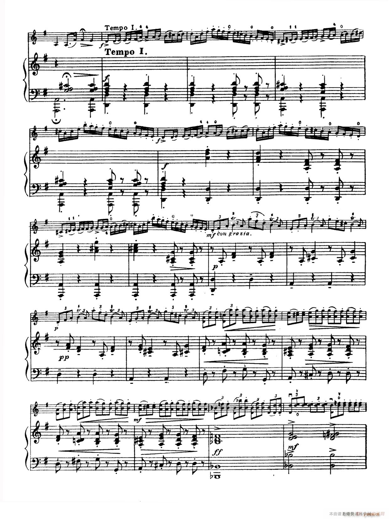 G大调学生协奏曲（塞茨作品第13号）3