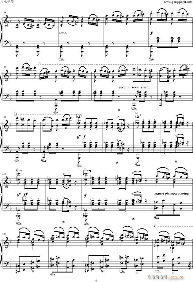 李斯特《匈牙利狂想曲第7号》 一首欢快活泼的舞曲_李斯特9