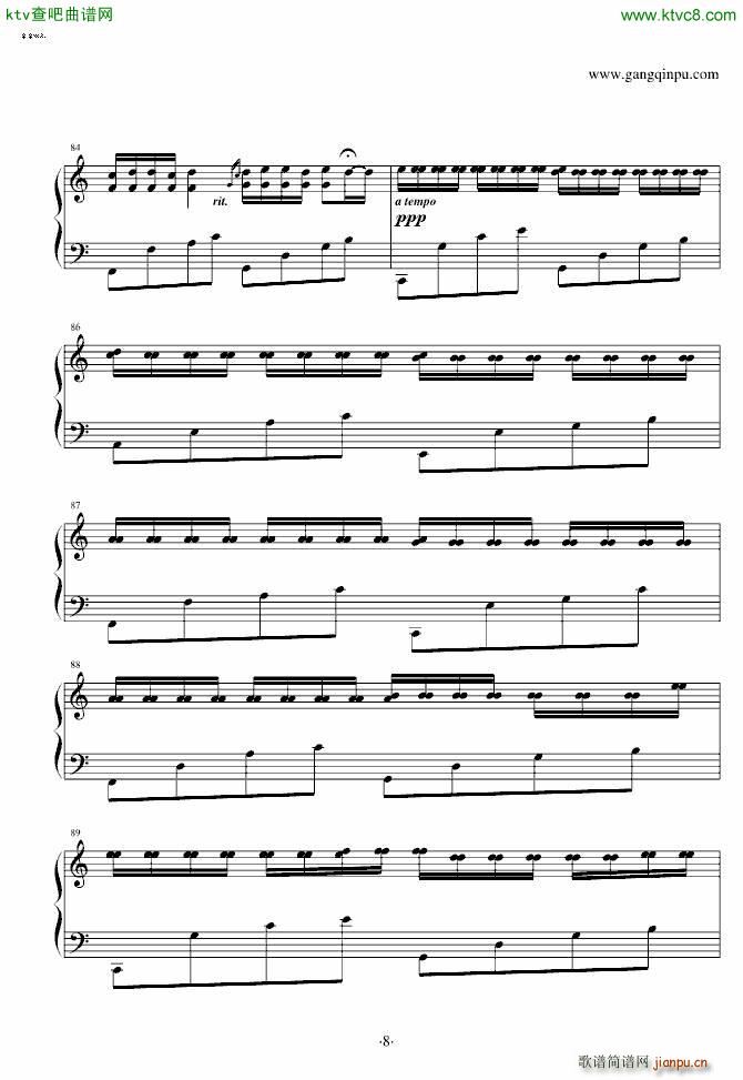 卡农变奏曲Variations on the Canon by Pachelbel V L 最终定本_George Winston8