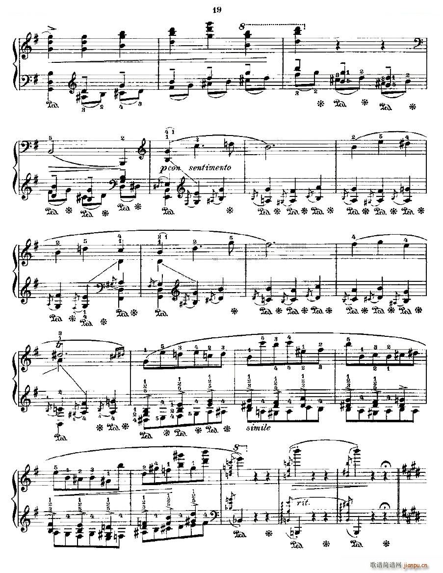 肖邦《练习曲》Fr Chopin Op 25 No5-13