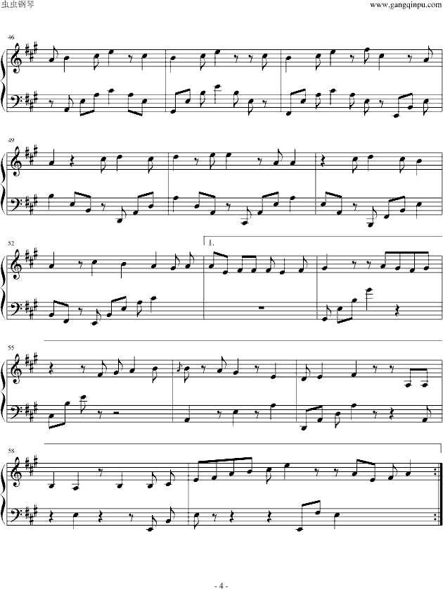 烟火（陈翔）-钢琴谱(钢琴曲)-陈翔4