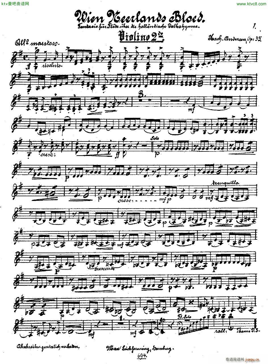 Andersen op 35 Wien Neerlands Bloed orch pts6