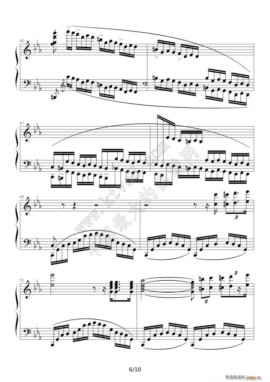 革命练习曲（Chopin 肖邦 练习曲 Op 10 No 12）6