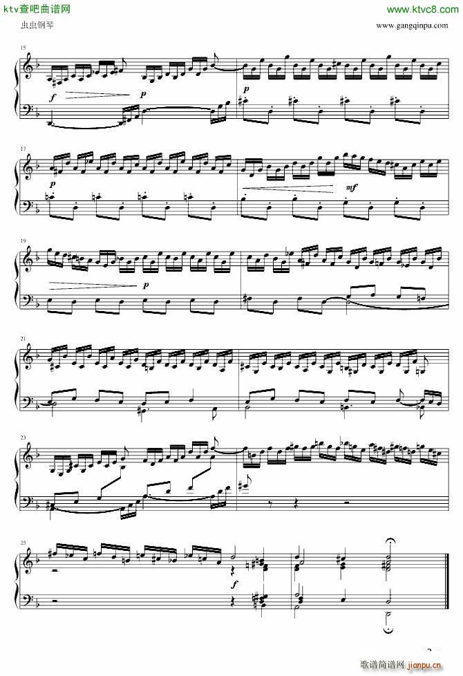 平均律 d小调前奏曲 BWV 851_奥芬巴赫2