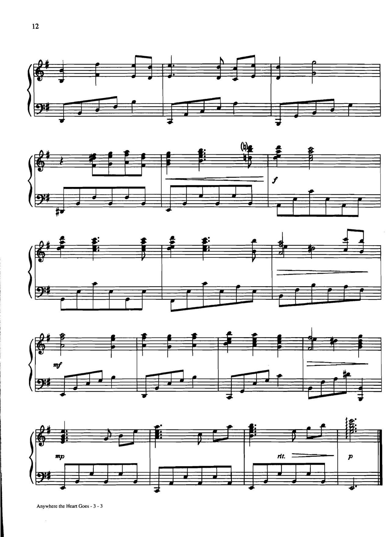 anywhere the heart goes(Dan Coates 流行情调 集)3