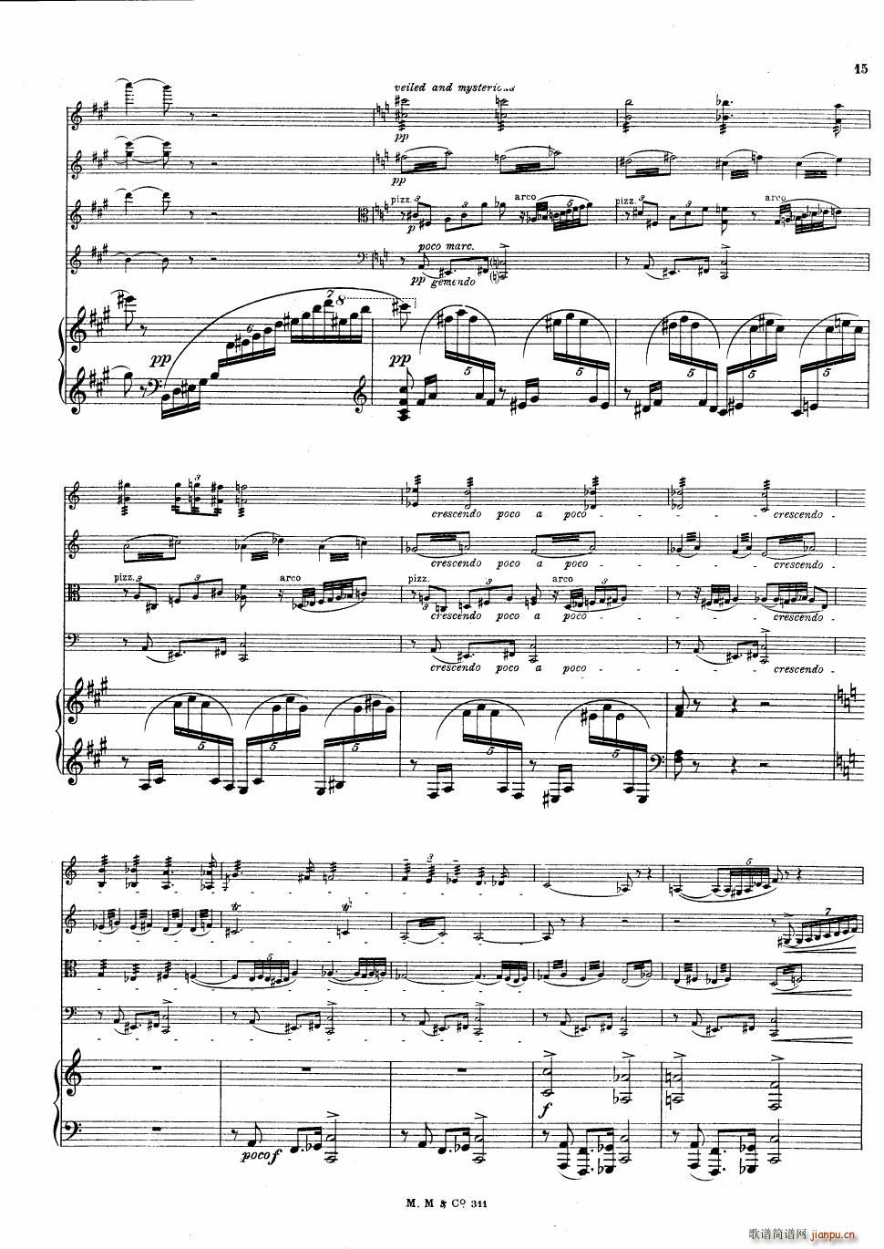 Bax Quintet for Harp and Strings15