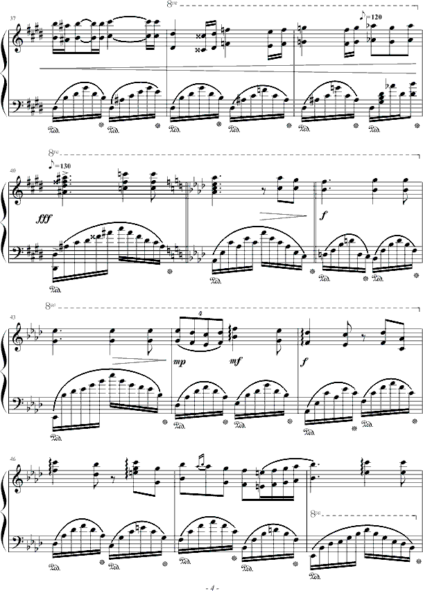 肖邦的钢琴叙事曲-钢琴谱(钢琴曲)-肖邦-chopin4