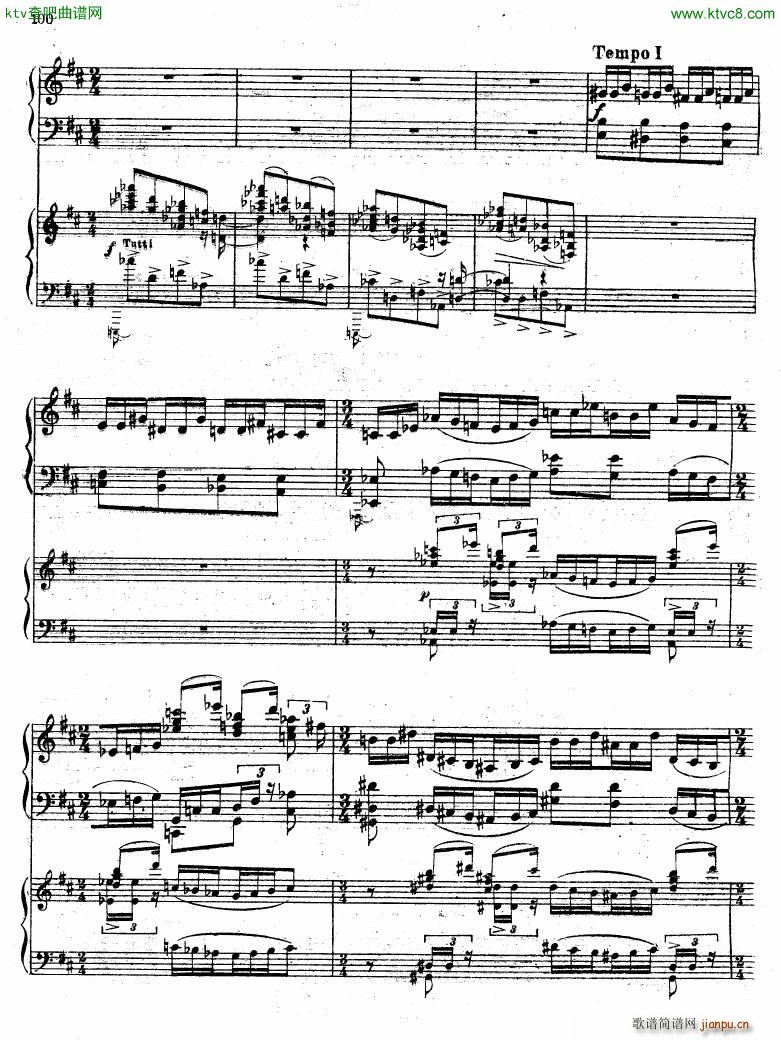 Feinberg op 36 Piano concerto No 2 二39