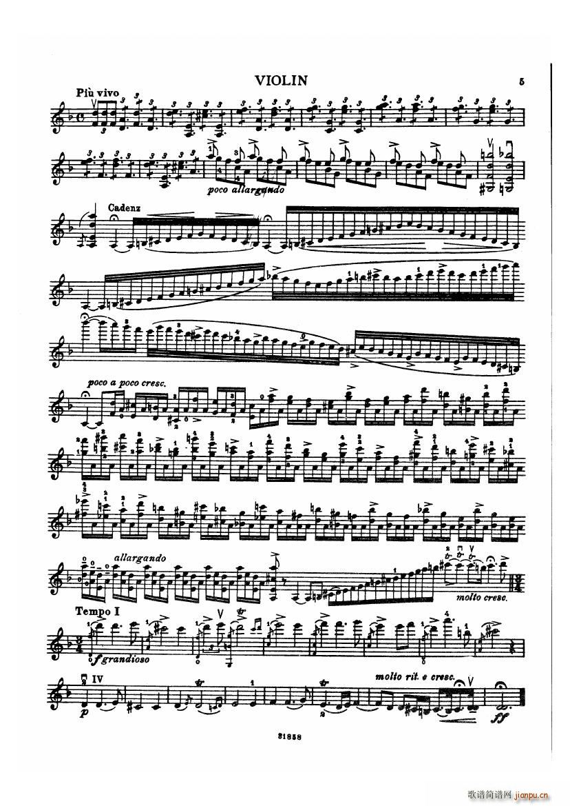 Corelli La folia for Violin5