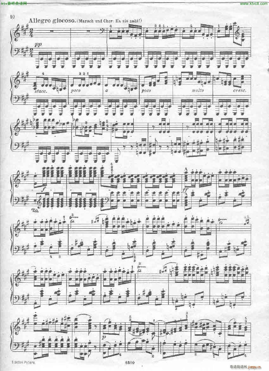 Bizet Carmen themes ed peters15