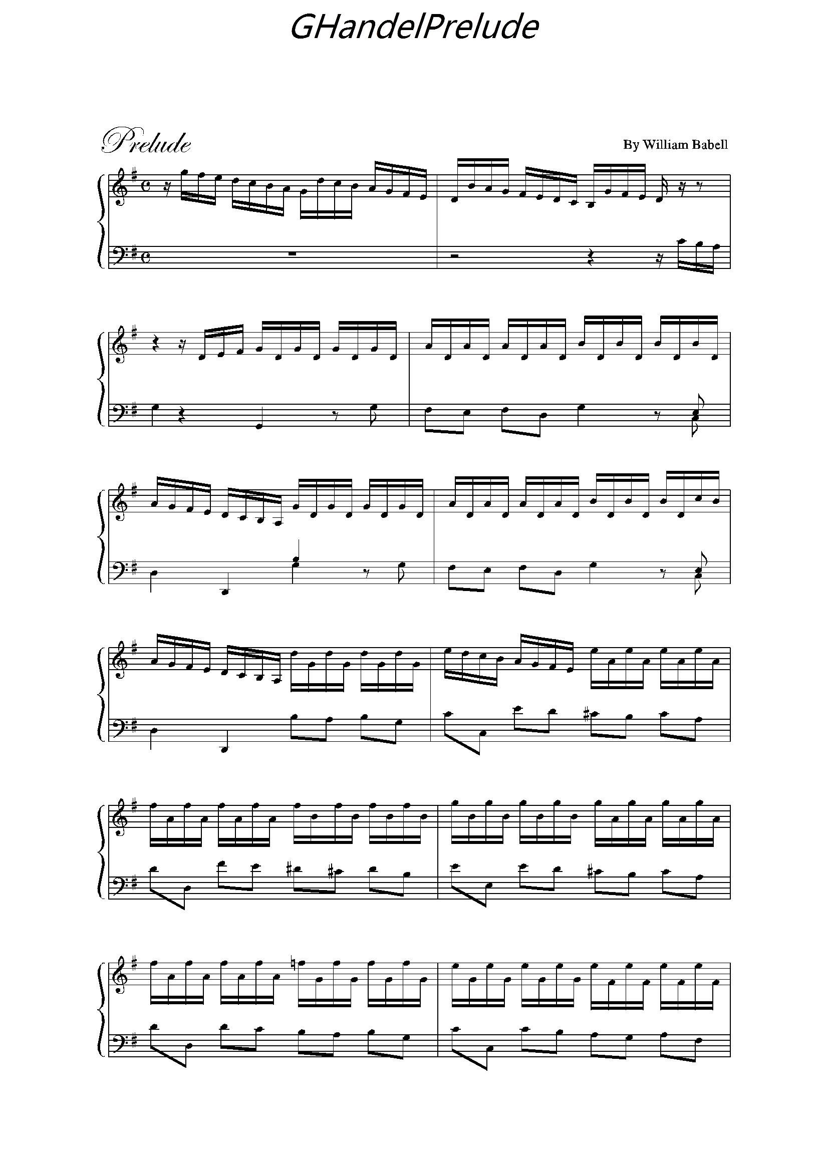 GHandelPrelude1