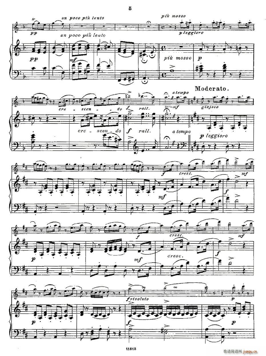 Opern-Transcriptionen.Op.45-5（长笛+钢琴伴奏）4