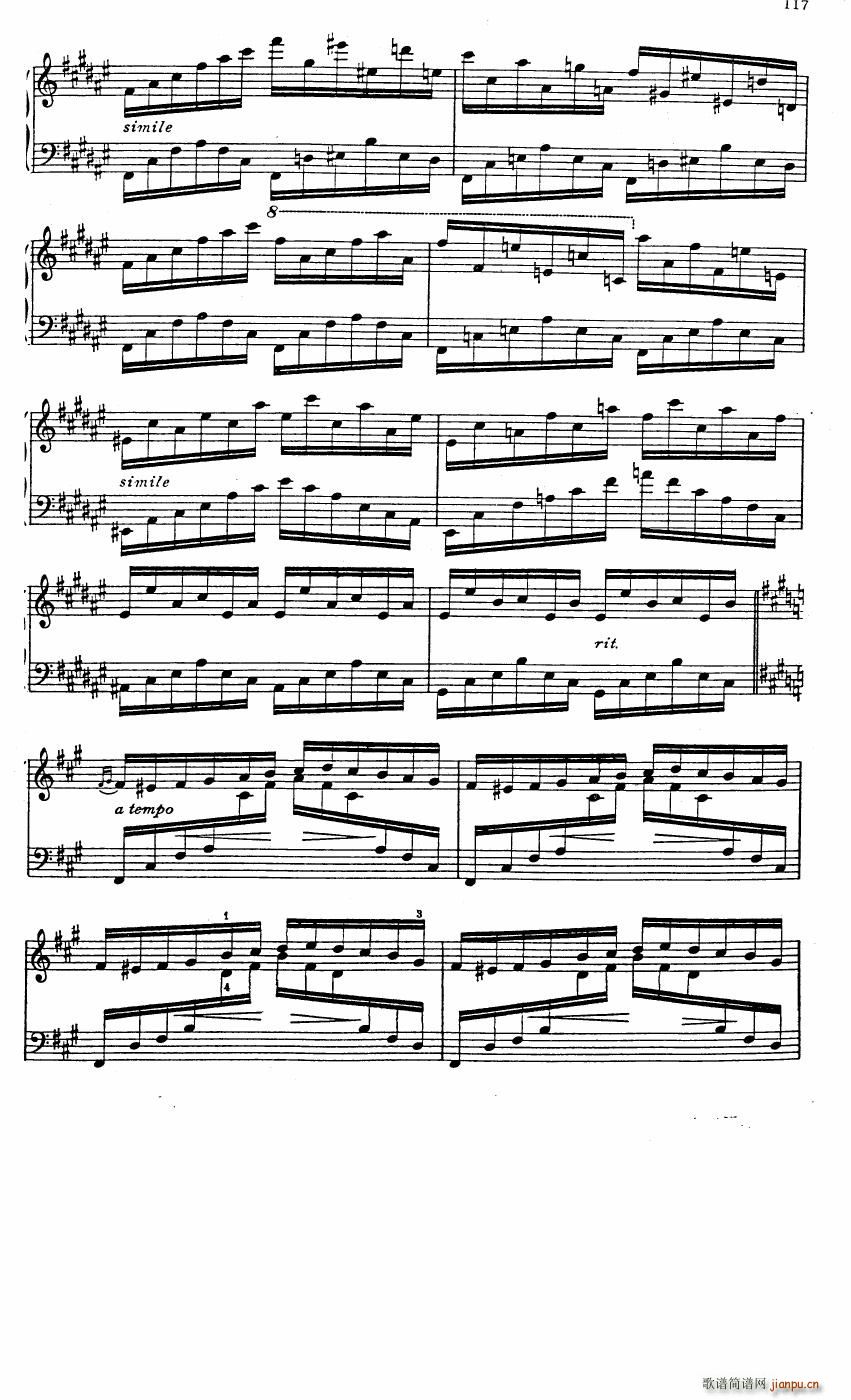 Confrey Concert Etude in F sharp minor 19296