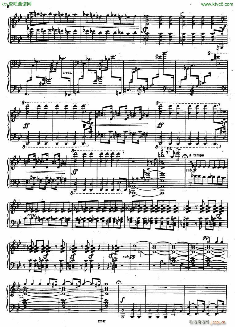 Flyarkovsky 6 preludes and fugues6