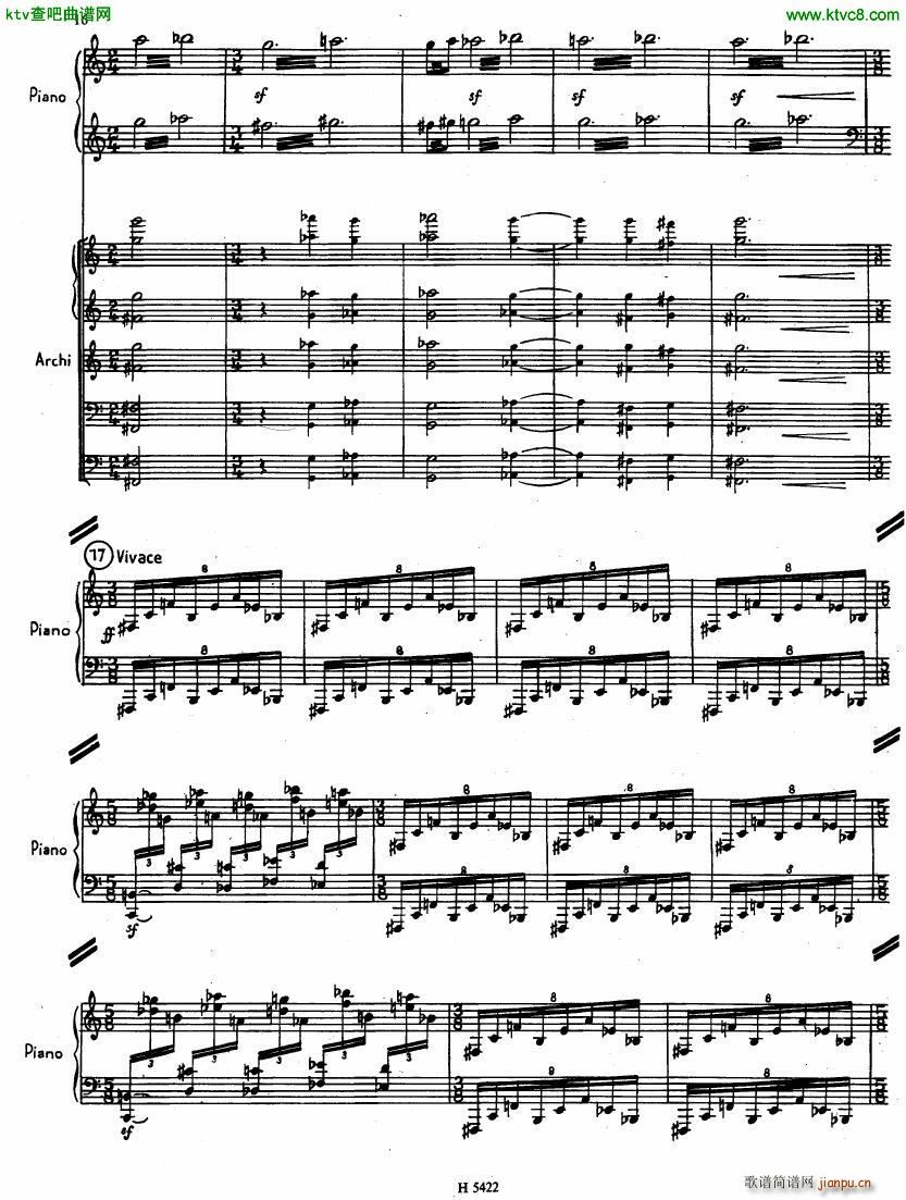 Fiser concerto da camera for piano full score14