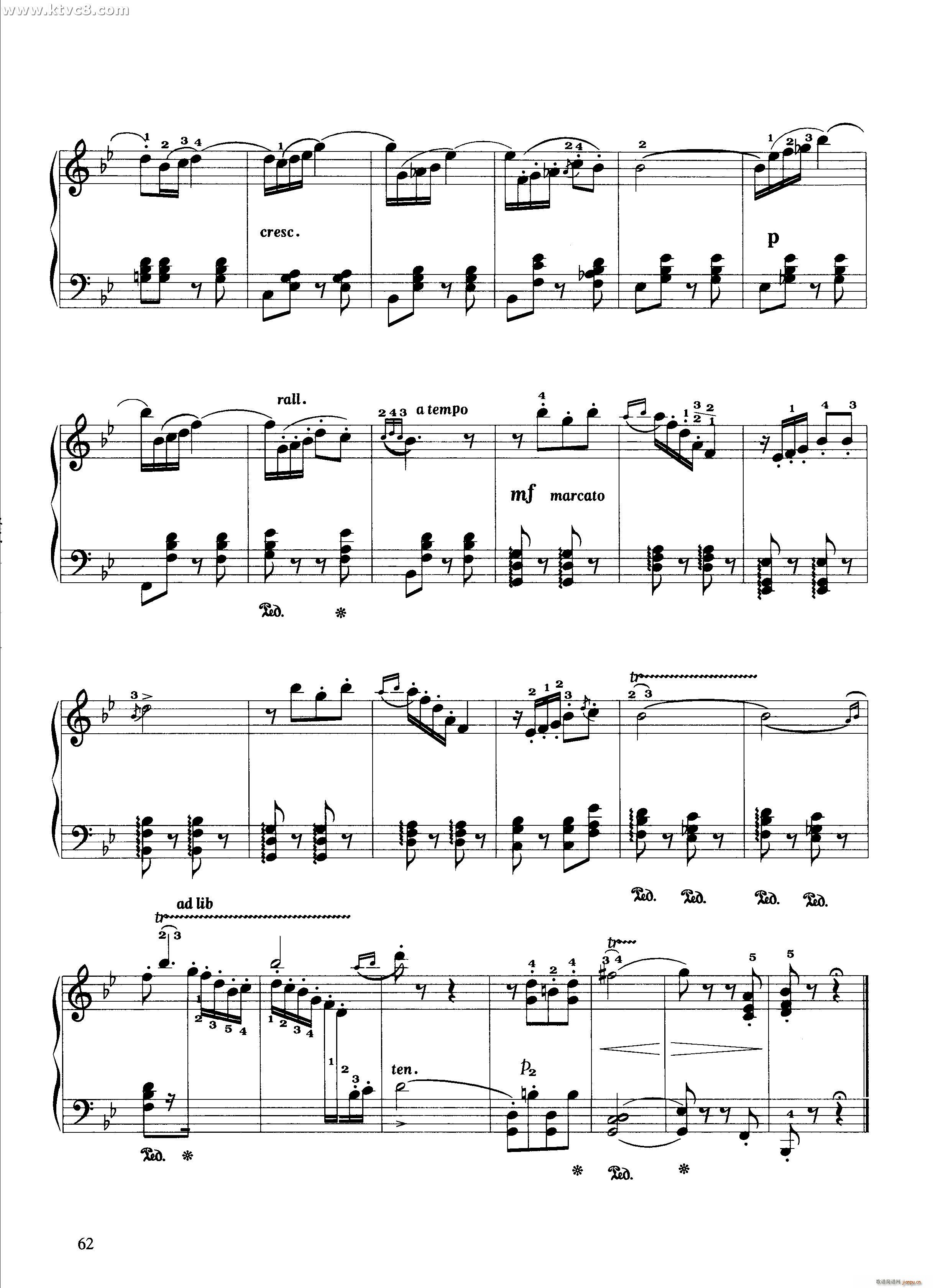 坎佐内塔 选自小提琴协奏曲5
