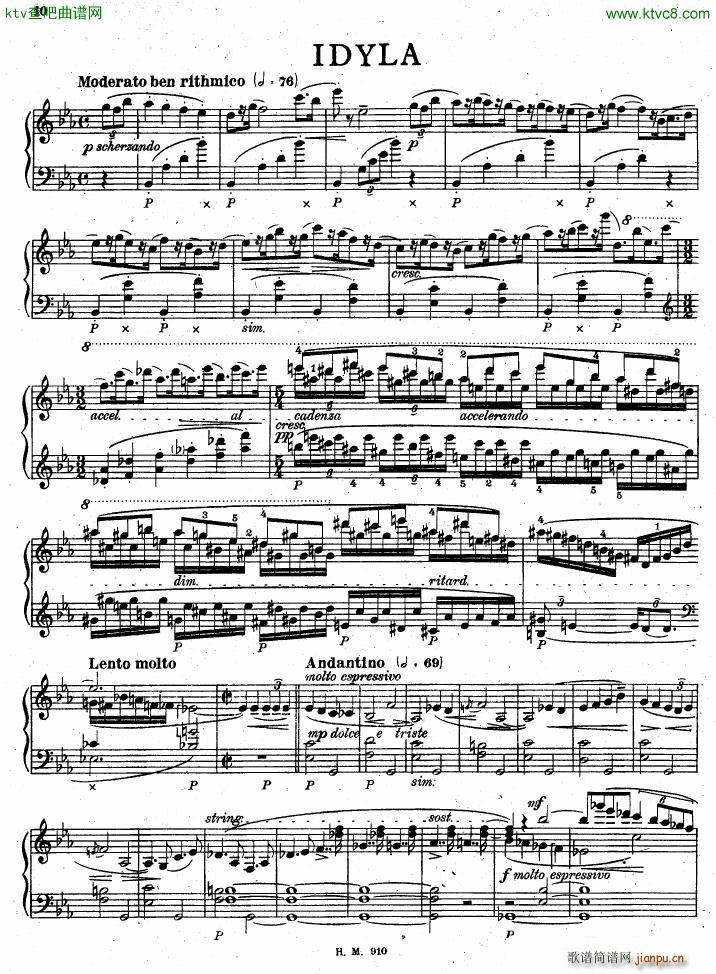 Hurnik preludes op 96