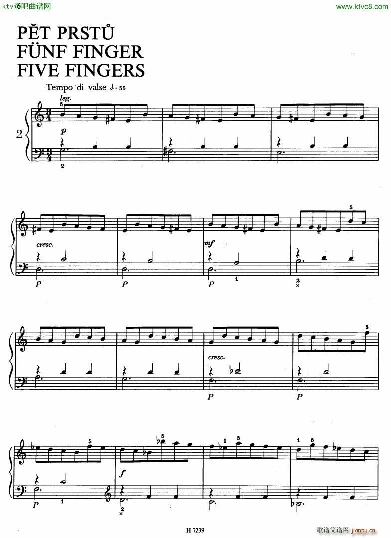 Hurnik piano etudes3