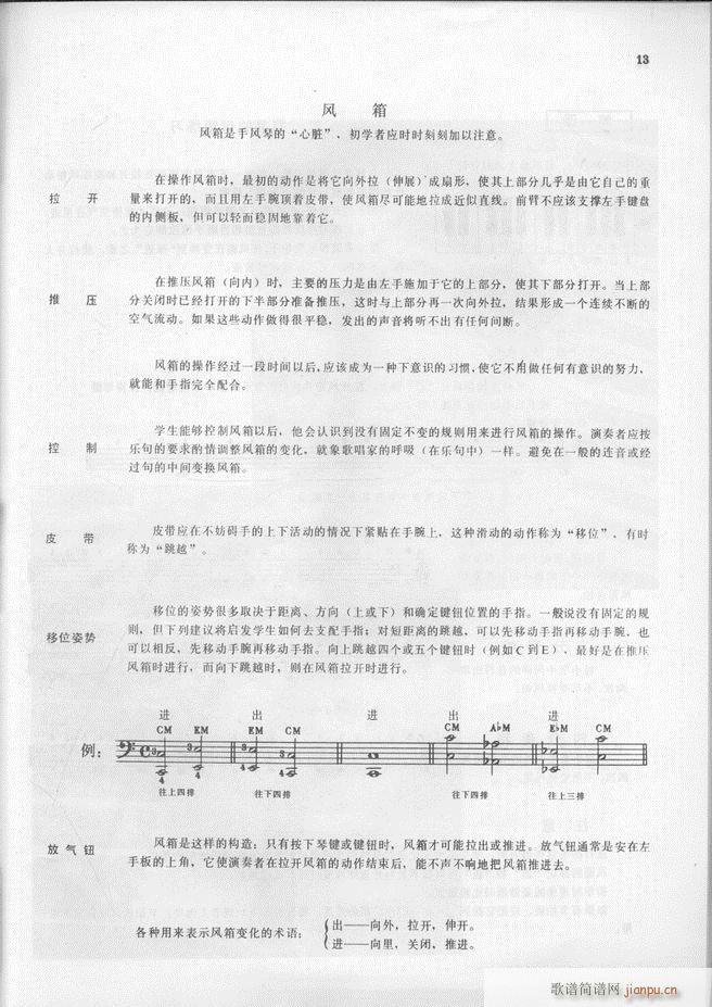马格南特手风琴演奏法14