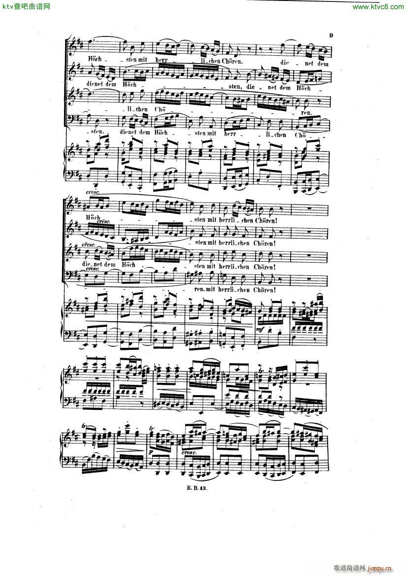 Bach JS BWV 248 Christmas Oratorio No 112