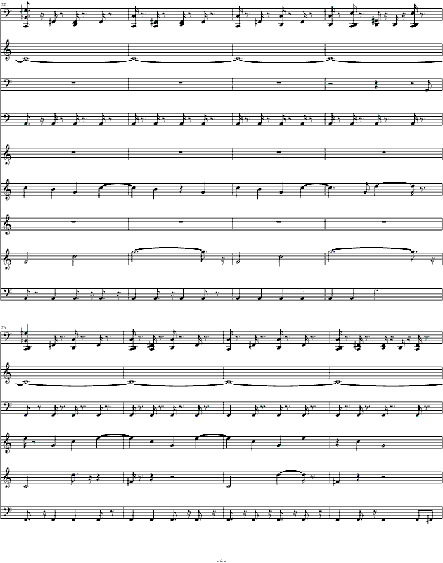歌舞满城-真人原声演译-钢琴谱(钢琴曲)-058954644