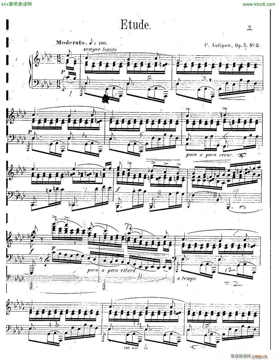 Antipov op 5 Deux Morceaux4